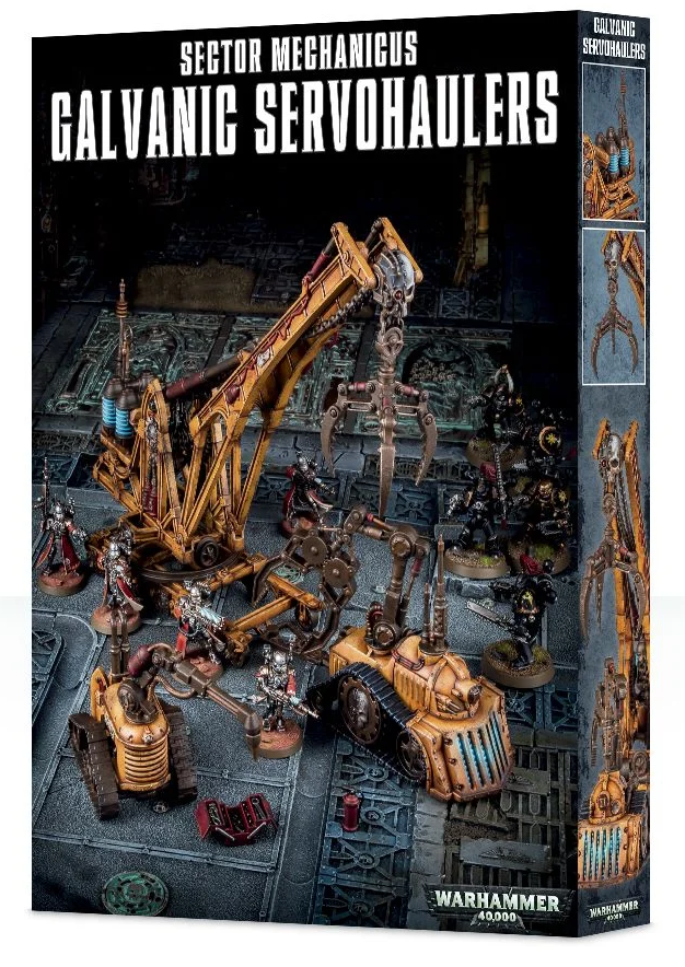 toolion　GALVANIC SERVOHAULERS 模型キット SECTOR MECHANICUS:GALVANIC SERVO-HAULERS – Bristol Independent