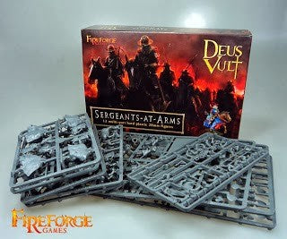 Deus Vult Sergeants at Arms plastic 28mm