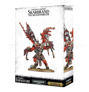 Skarbrand Bloodthirtser warhammer