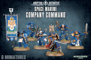 Wargaming Bristol Independent Space-Marine-Company-Command-warhammer-40K