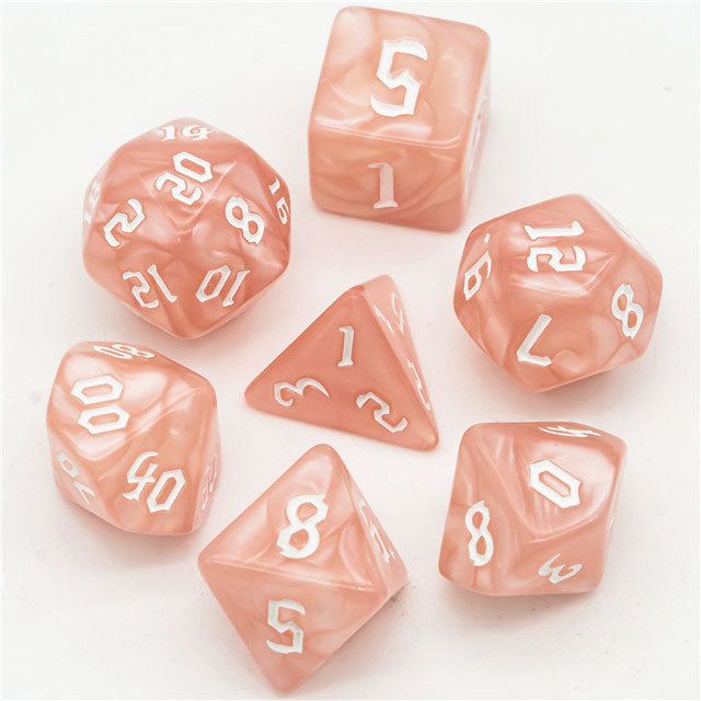 Chaos Font Poly Dice set