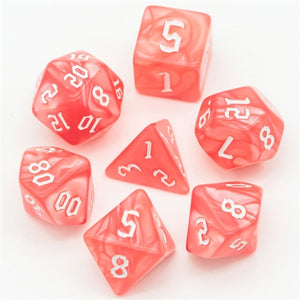 Chaos Font Poly Dice set