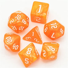 Load image into Gallery viewer, Chaos Font Poly Dice set