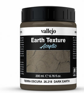 VAL26218 dark earth vallejo texture