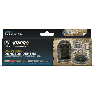 Dungeon Depths - AV Vallejo Wizkids Set