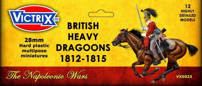 British Napoleonic Heavy Dragoons | VX0023