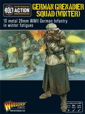 German-Grenadiers- in Winter clothing