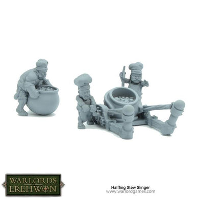 Resin-fanatsy-miniatures-halflings-artillery-cook-pot