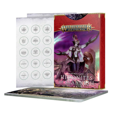 HEDONITES OF SLAANESH Warscroll Cards