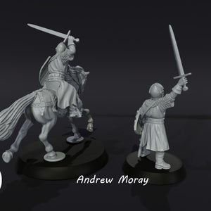 Medbury Miniatures - Andrew Moray Knight (mounted).