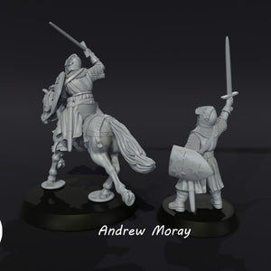 Medbury Miniatures - Andrew Moray Knight (mounted).