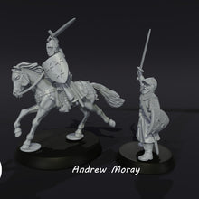 Load image into Gallery viewer, Medbury Miniatures - Andrew Moray Knight (mounted).
