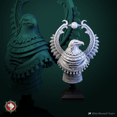 Ayalau-The-Aarakocra-Priestess-Bust