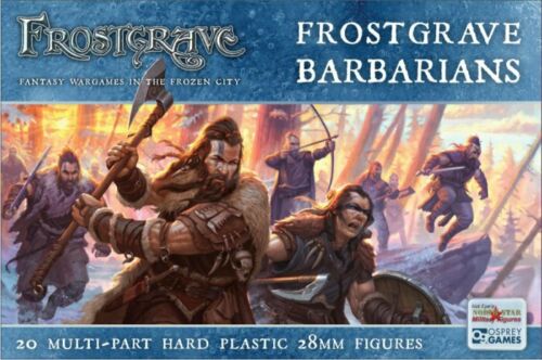 Frostgrave barbarians model 28mm 