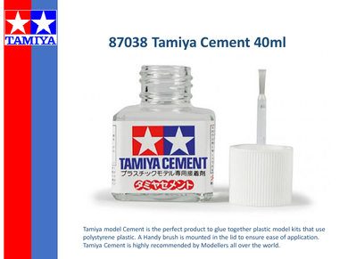 87003 TAMIYA LIQUID CEMENT 40ML