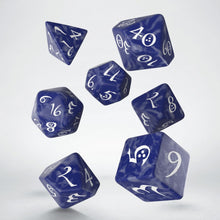 Load image into Gallery viewer, classic-rpg-cobalt-white-dice-set-7