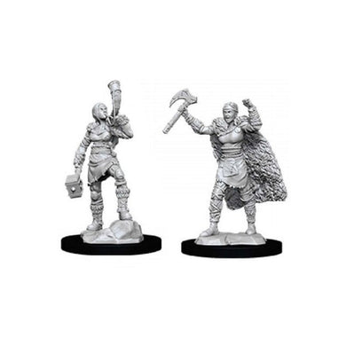 Nolzurs marvelous miniatures female human barbarian