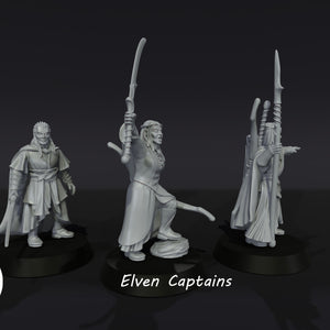 3D Printed-Elven-Captains