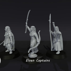 3D Printed-Elven-Captains