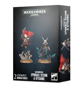 warhammer-40K-Daemonifuge – Ephrael Stern & Kyganil-miniatures
