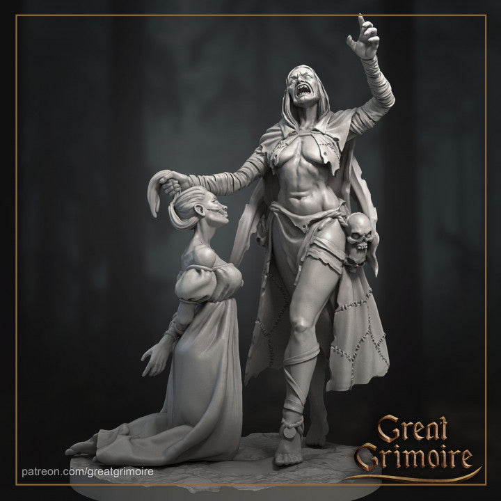 Shtriga - vampiric witch