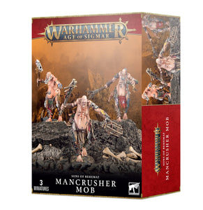 Age of Sigmar Mancrusher mob spearhead