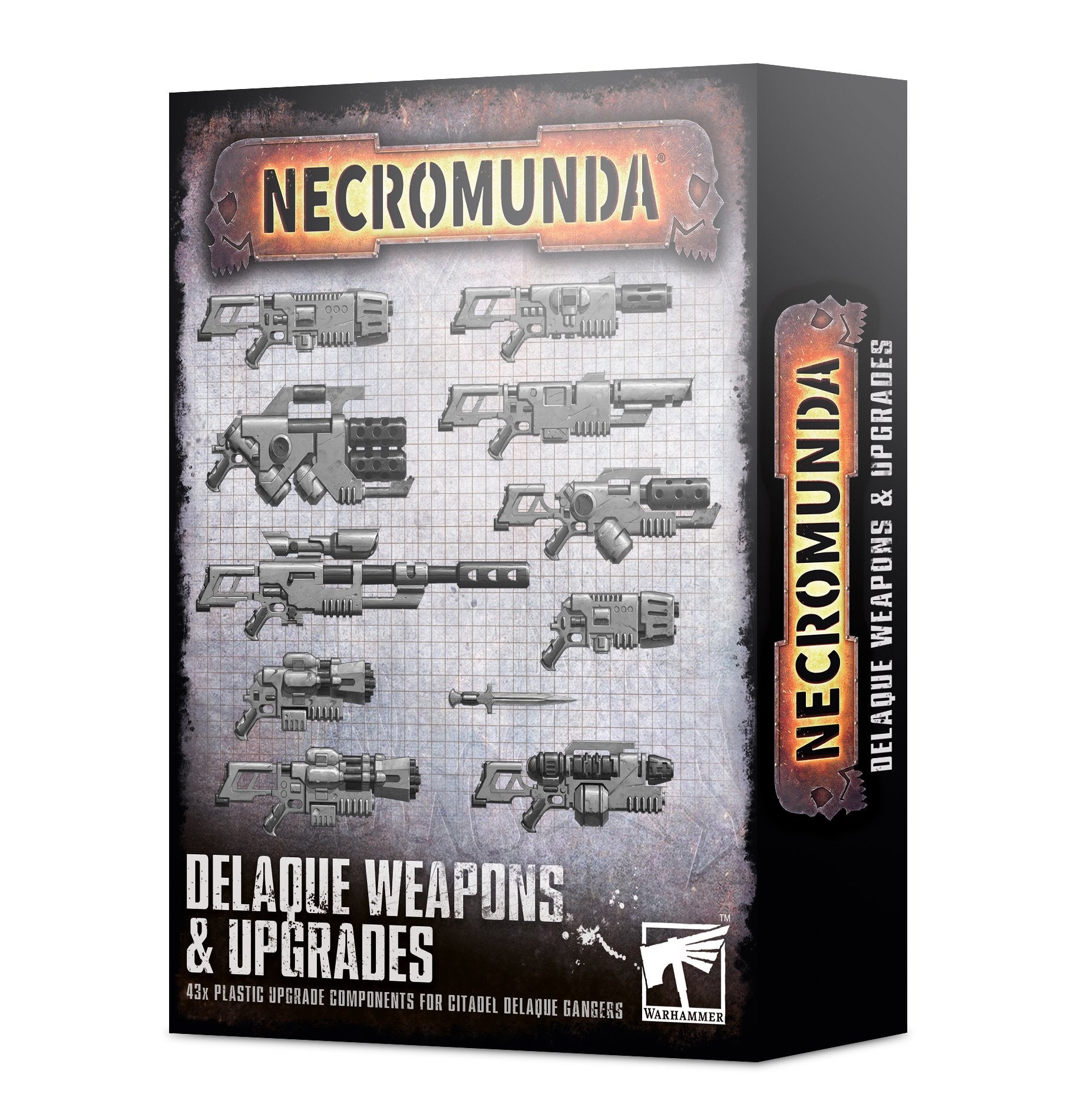 Delaque weapons and upgrades-Necromunda