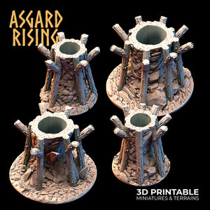 3d Printed resin scale models