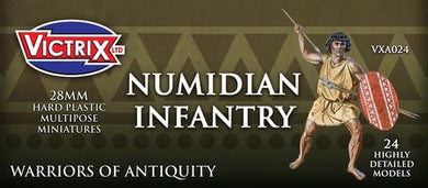 Numidian Infantry Miniatures plastic 28mm