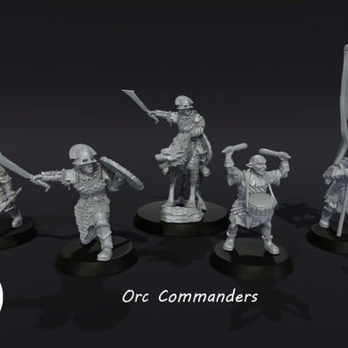 Medbury-Miniatures-Orc-Command-Team