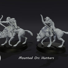 Load image into Gallery viewer, 3D Printed-Orc-Hunters-Mounted
