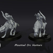 Load image into Gallery viewer, 3D Printed-Orc-Hunters-Mounted