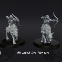 Load image into Gallery viewer, 3D Printed-Orc-Hunters-Mounted