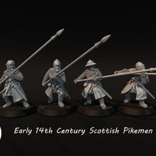 Load image into Gallery viewer, Early-14th-Century-Scottish-Pikemen