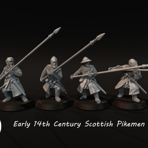 Early-14th-Century-Scottish-Pikemen