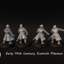 Load image into Gallery viewer, Early-14th-Century-Scottish-Pikemen