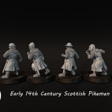 Load image into Gallery viewer, Early-14th-Century-Scottish-Pikemen