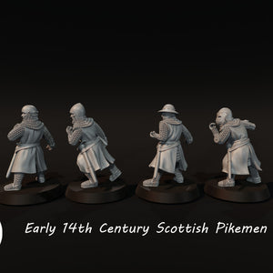 Early-14th-Century-Scottish-Pikemen