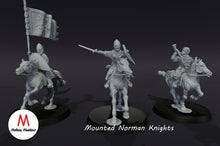Load image into Gallery viewer, 3D-Printed-Norman-Knights-Mounted