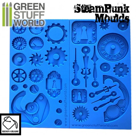 Steampunk Texture Silicone mould