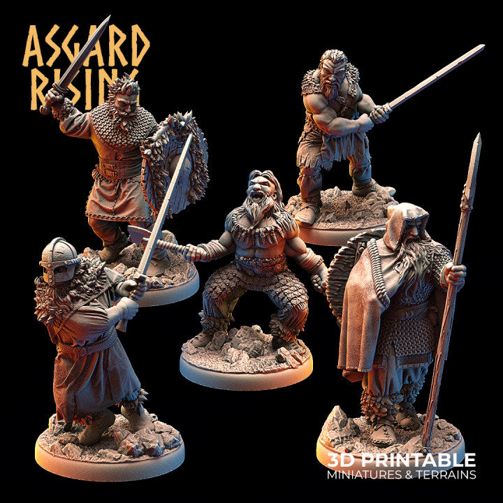 viking resin 3d printed models