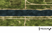 Load image into Gallery viewer, Pegasus Bridge-Wargaming Battle Mat 6x4