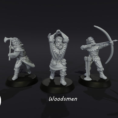 3D Printed-Woodsmen