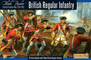 French and Indian War: 1754-1763-British Regular Infantry