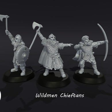 3D Printed-Wildmen-Cheiftans