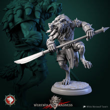 Load image into Gallery viewer, Werewolf-Warrior-With-Spear
